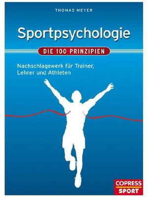 cover image of Sportpsychologie--Die 100 Prinzipien